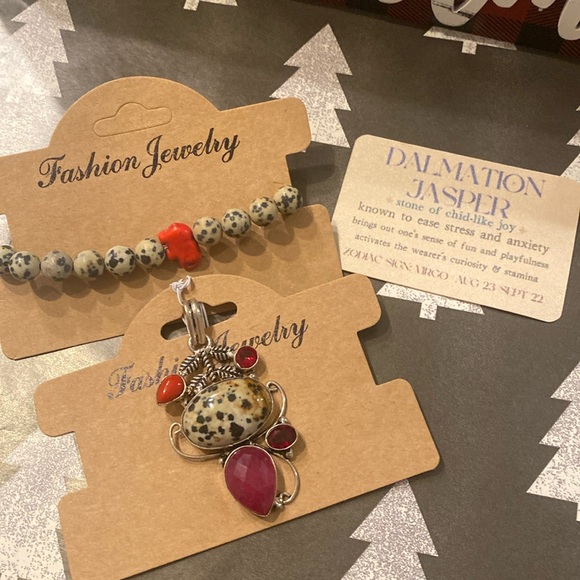 Dalmatian Jasper Christmas Set - Picture 1 of 3